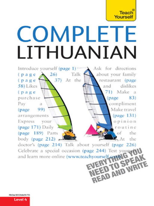 Complete Lithuanian (eBook)